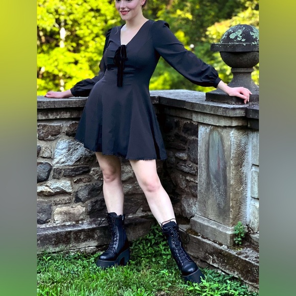 Wax Poetic Clothing Dresses & Skirts - Wax Poetic Clothing PENNY DRESS IN BLACK NIGHT